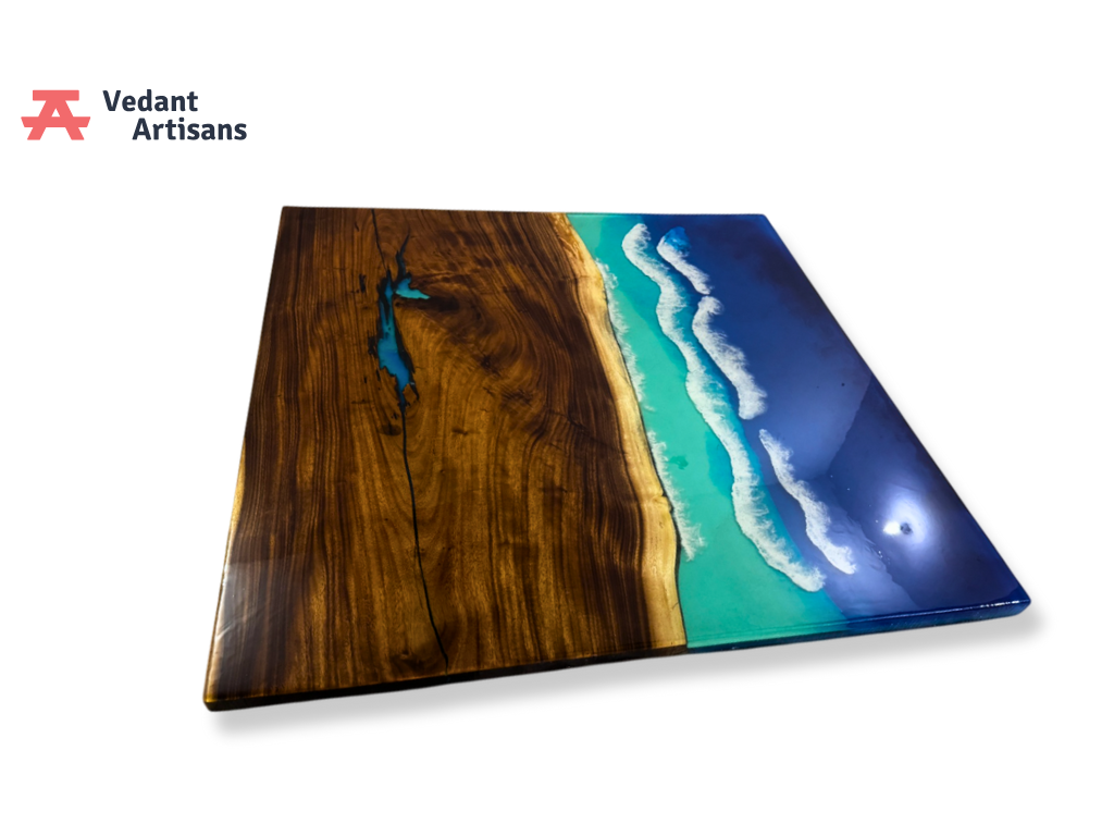 Oak Square Coffee Table - Buy Premium Design Online